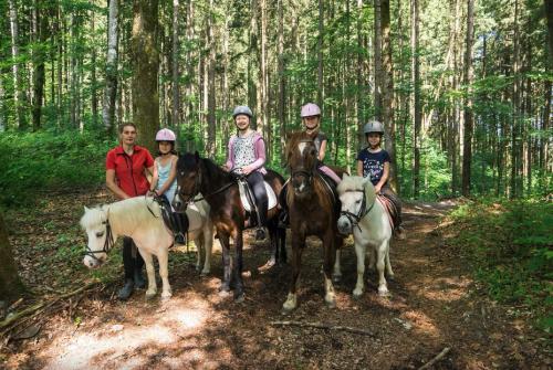 Im eigenen Wald reiten