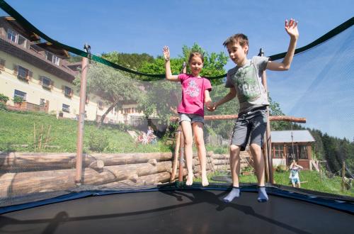 Trampolin springen macht so viel Spaß